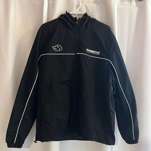 Primitive x Naruto Shippuden II Itachi Black Windbreaker Jacket Large